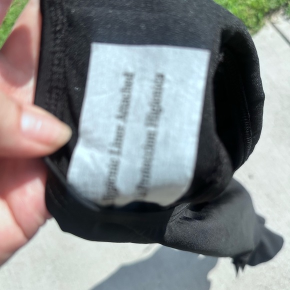 Black Ruffled One-Piece Swimsuit NWT - Picture 7 of 7